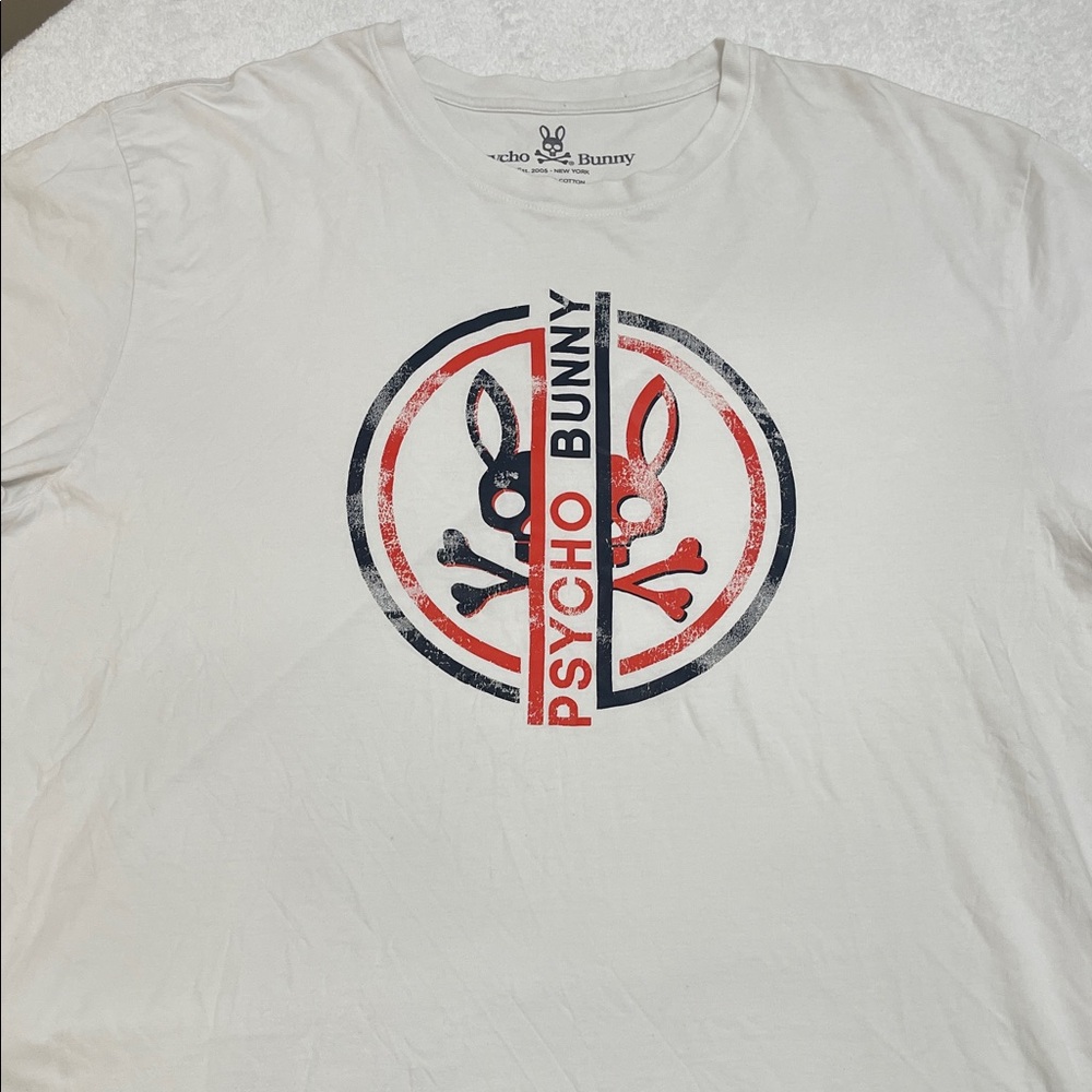 Epic Streetware Psycho Bunny Retro Men Tee Circa 2000’s XL-XXL 100% Prima Cotton